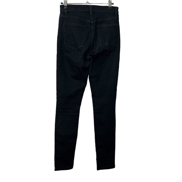 Reformation High & Skinny Jeans Women’s Size 25 Black Distressed Ankle Fit - Picture 5 of 13